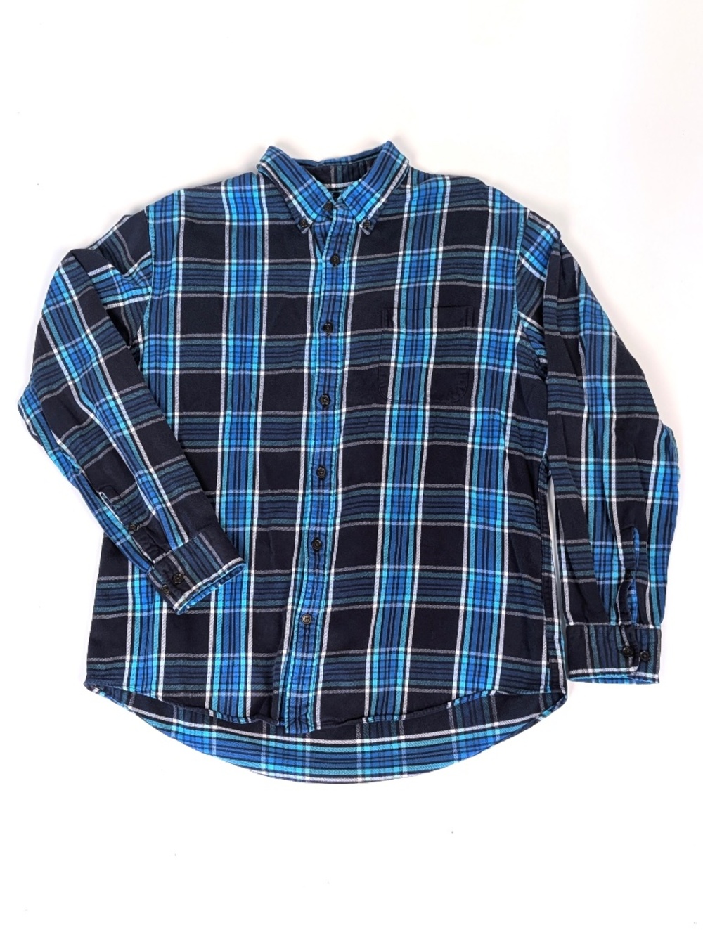 Lands End Mens Flannel Shirt